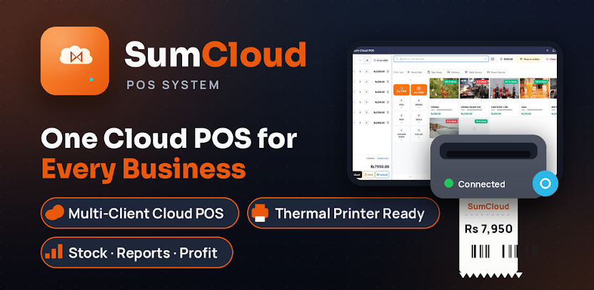 Sum Cloud POS point of sale app screenshot